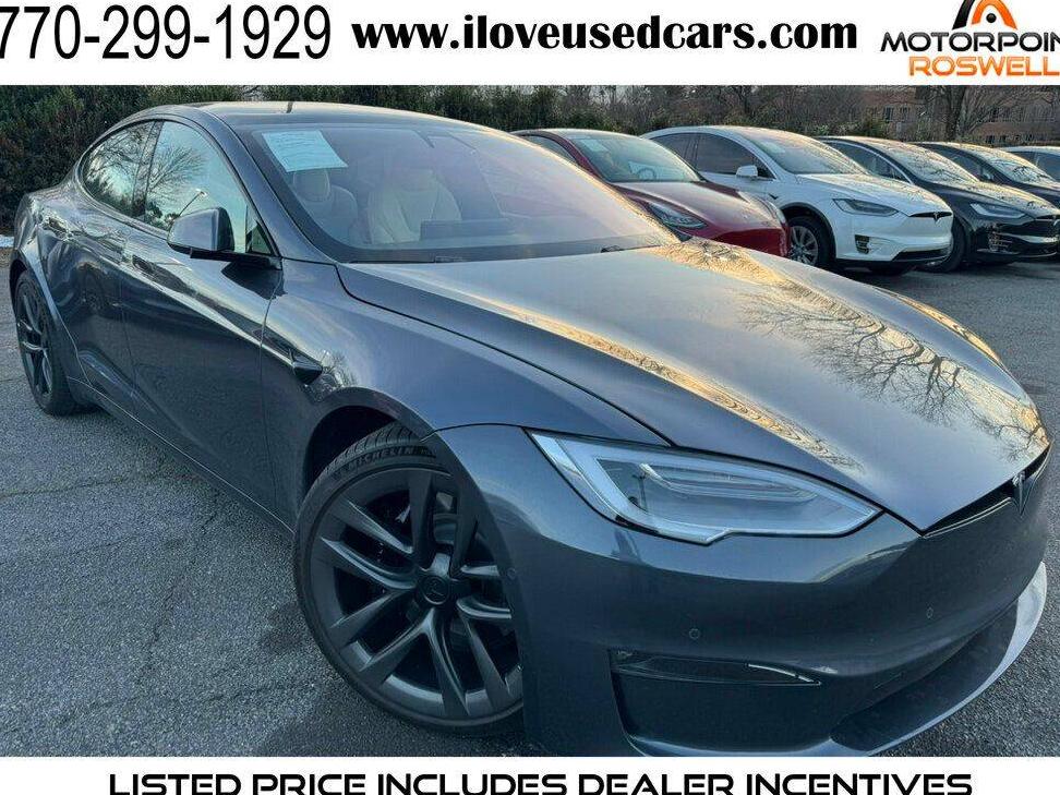 TESLA MODEL S 2022 5YJSA1E69NF467614 image